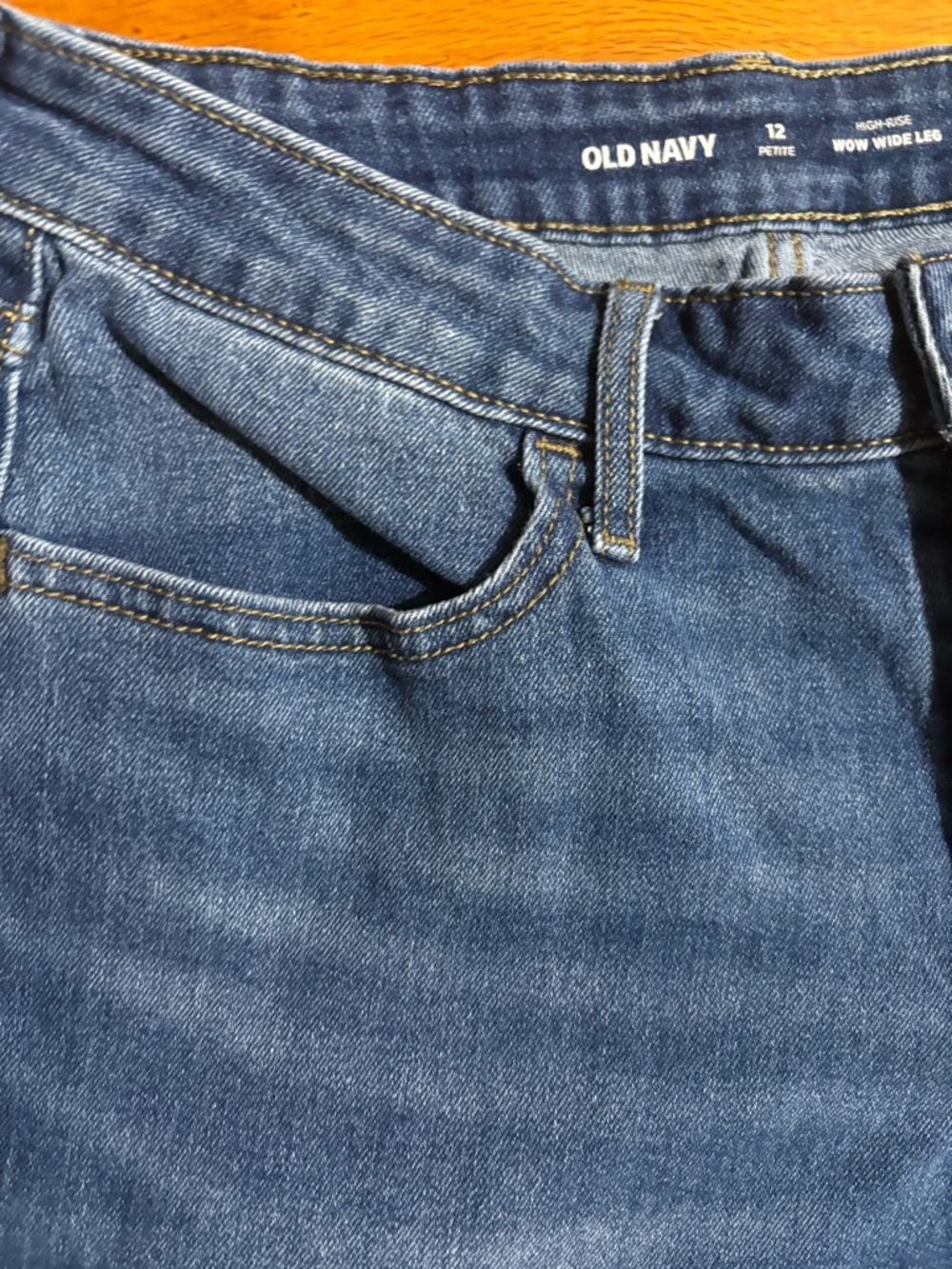 Old Navy High Rise Wow Wide Leg- Petite - Picture 4 of 4